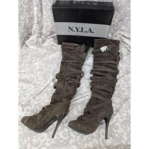 New in Box N.Y.L.A. Freemont over the knee boots size 8